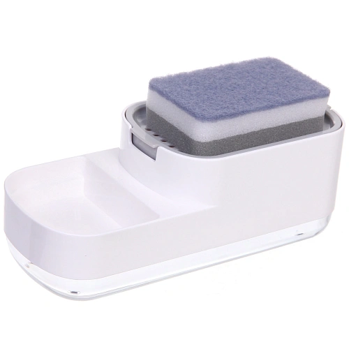 Подставка под губку с дозатором 600мл 22,9х10,8х8,5 1862_3