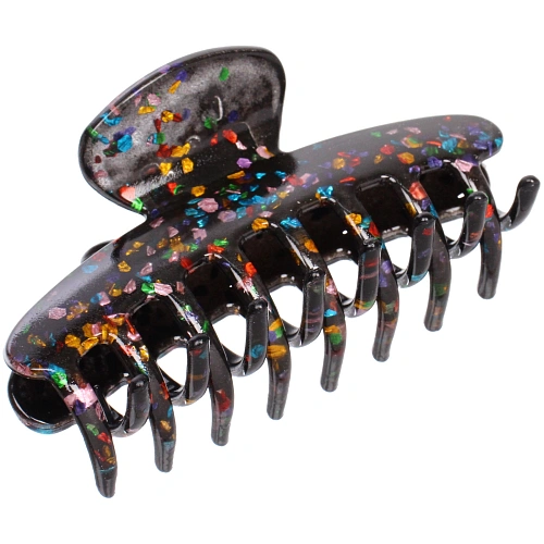 Заколка - краб для волос AKS - VIENTO, микс 6 цветов, классика, 9,53,5см _8