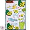 Полотенце кухонное "Summer - Авокадо" 40*57 см, микрофибра 200 гр/м2