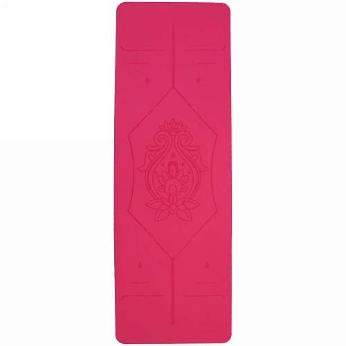 Коврик для йоги Мандала 1836106 см (ТРЕ), розовый_4