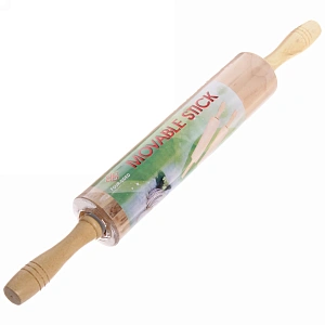 Скалка деревянная 42*5,5см 