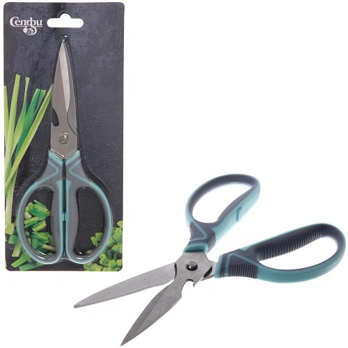 Ножницы кухонные 20см с открывашкой D-305