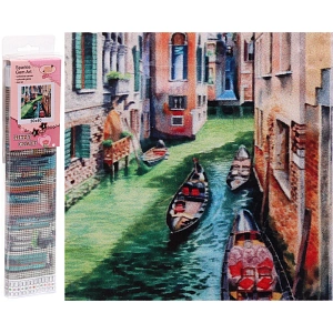 Алмазная мозаика в рулоне 30*40см полная выкладка "DIAMOND", Венеция
