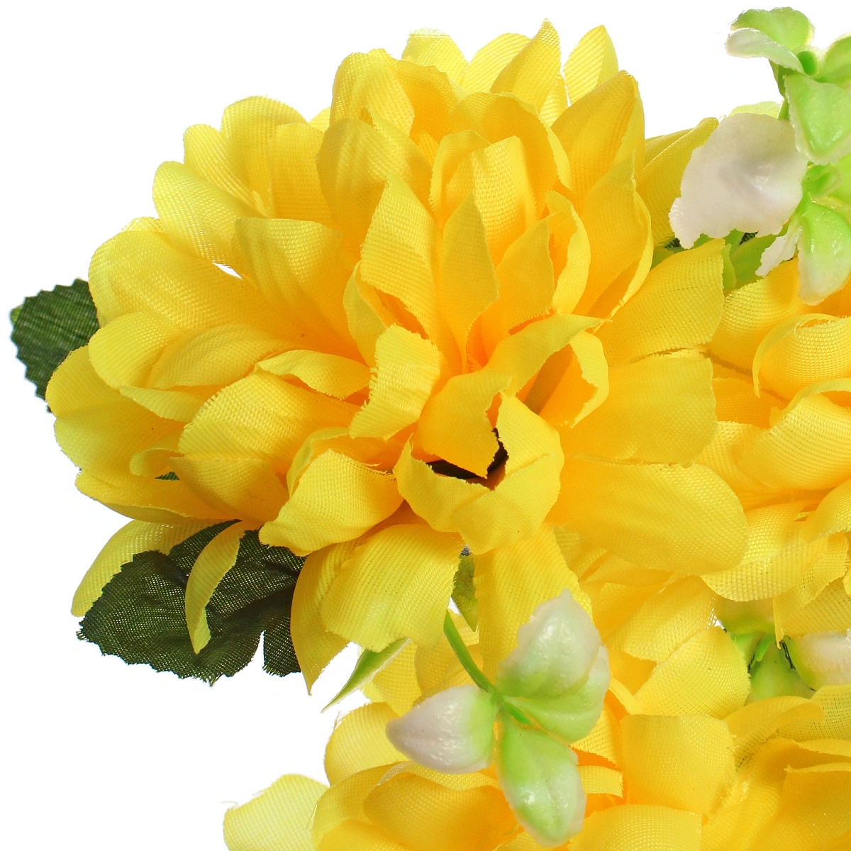 Искусственные цветы "Цветочная мелодия" Хризантемы 49см 7 цветков желтые