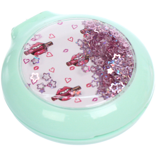 Расческа массажная складная детская АМОР, микс 4 дизайна, 6,52см (PVC коробка)_3