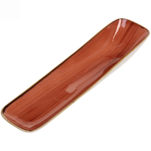 Тарелка керамическая Corsica orange сервировочная 369,55,5см_4