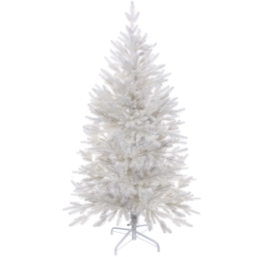 Ёлка "Мальва" 150 см, ПВХ, резина (301 веток), Белая