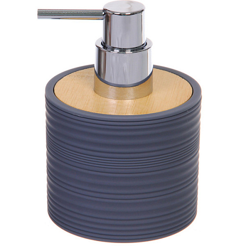 Дозатор для жидкого мыла Терра 300 мл серый