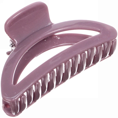 Заколка-краб для волос  на блистере Magic Gloss, трапеция, микс 6 цветов, 6,5см (Кокетка)_13