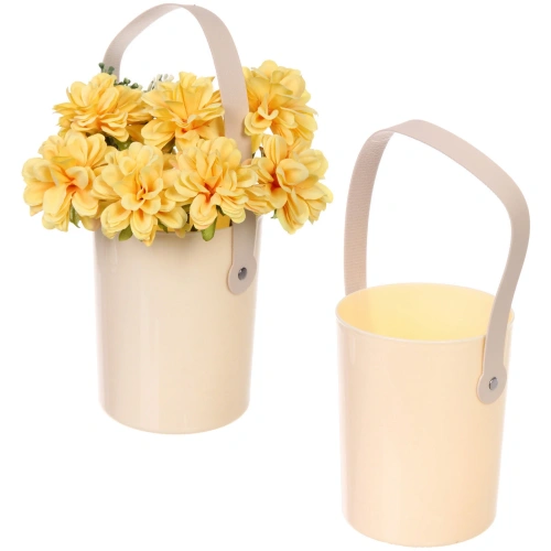 Коробка для цветов и подарков "Нежность" 11*14 см, бежевый