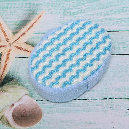 Мочалка для лица и тела Ультрамарин - Парадиз, мягкая, цвет микс, 15105см_5