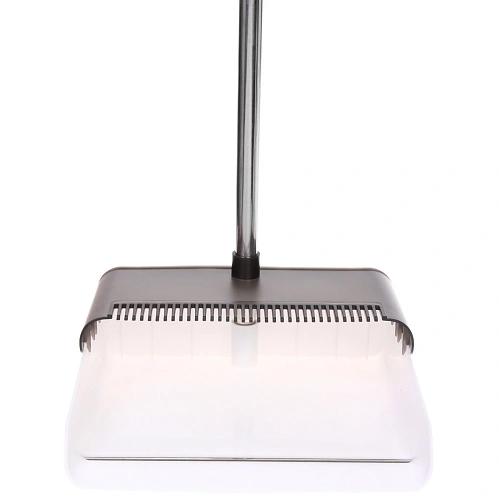 Набор для уборки, щетка для пола с совком Профи белый 8817_15