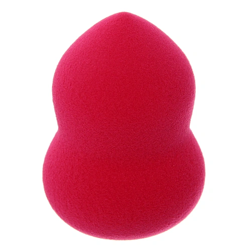 Спонж для контуринга в прозрачном шаре Новогоднее чудо, цвет микс,  на красной ленте, d-7см_3