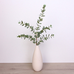 Цветок искусственный "Natur" 95см Ветка эвкалипта зеленая