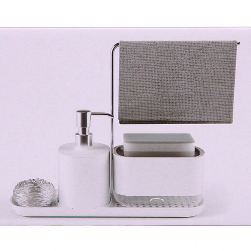 Подставка под губку с дозатором 300мл 31х10,7х16 1884_13