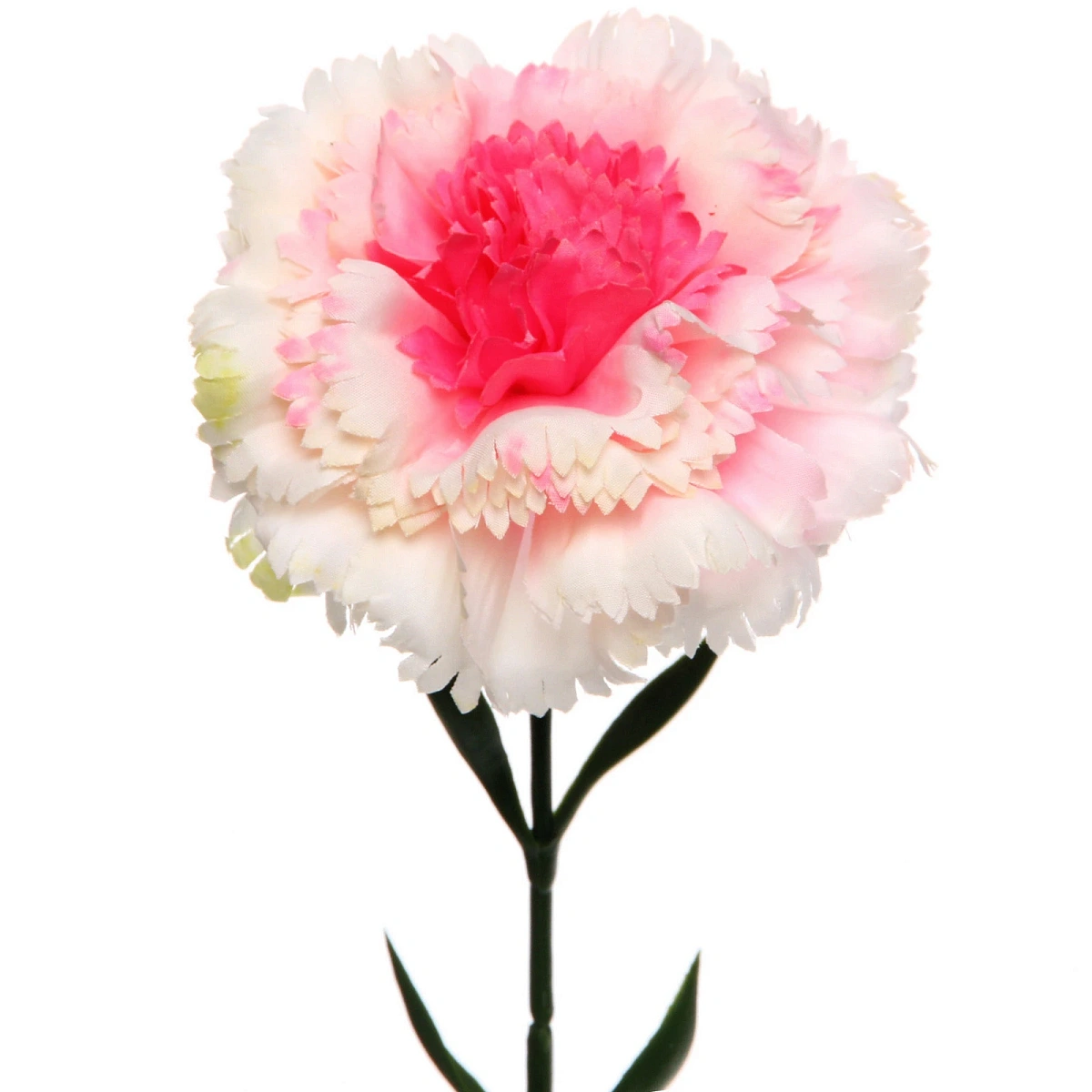 Цветок искусственный "Гвоздика" 68см розовая