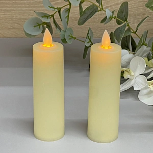 Сувенир с подсветкой "Свеча - Темная ночь" 3,8*12,5 см (набор 2 шт)