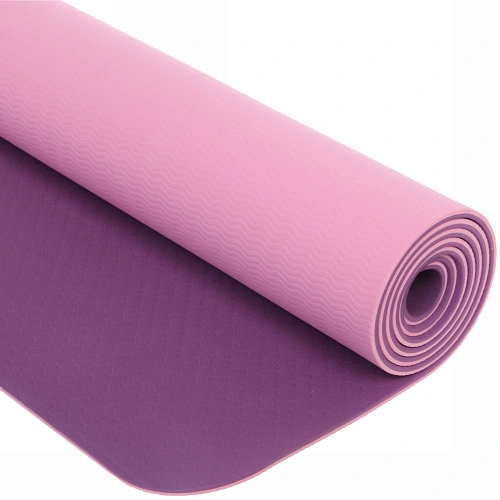Коврик для йоги 6мм 61183 см Гармония 2х сторонний, розовыйсиреневый_7