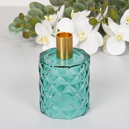 Подсвечник Грани 7,813 см, Изумруд_4