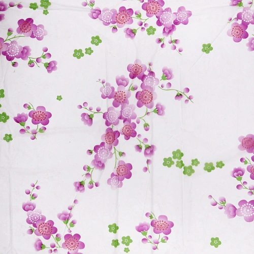 Дождевик-плащ 100 Мкрн 11065см Цветы с капюшоном и завязками, на кнопках, матовый ДоброСад_10