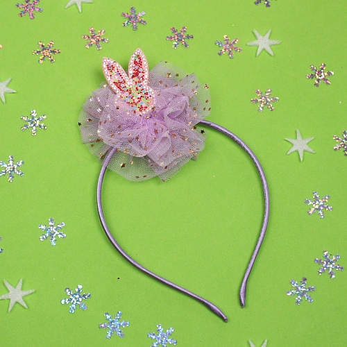 Ободок для волос детский Little lady - Emily, микс 6 цветов, 63см_8