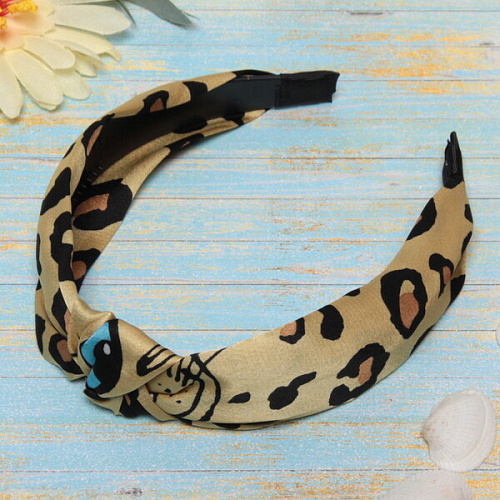 Ободок для волос New Style - Тренд Леопард, ширина 2,8см, микс 4 цвета_2