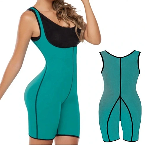 Комбинезон для похудения Figure, размер M, Мятный_12