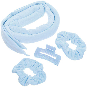 Бигуди лента для укладки волос безупречные локоны "Curling", цвет небесно-голубой, 4,5/160см 