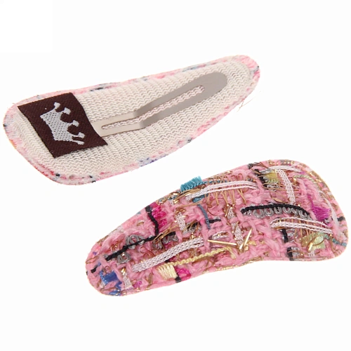 Зажимы для волос 2шт New collection - Marina, микс 6 цветов, 62,5см_11