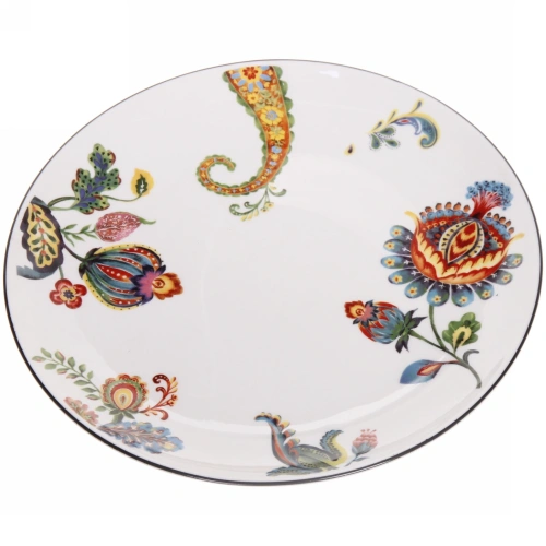 Тарелка керамическая "Paradise flowers" 25*2,2см