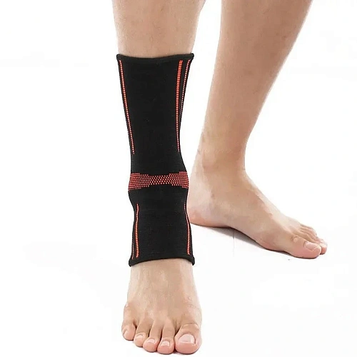 Суппорт голеностопа спортивный BS-7748, универсальный, 2 шт_6