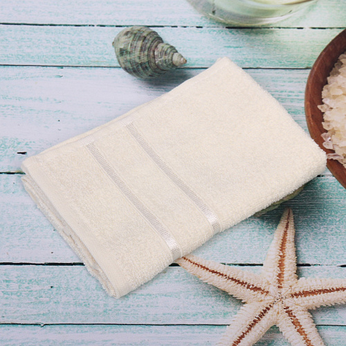 Полотенце махровое 3060см LUNA цвет бежевый 01020 плотность 360грм2_8