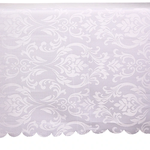 Скатерть 148180 см Классика, узоры, цвет белый_4