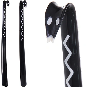 Ложка для обуви пластиковая "RADEO", цвет черный, 60см