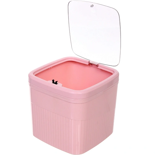 Контейнер для мусораСтайл3л розовый 162_3