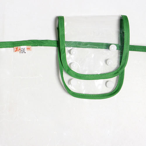 Дождевик для крупных пород собак KOMFORT, прозрачный, р 6XL_8