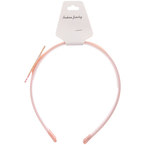 Ободок для волос детский на блистере РОЗОВОЕ ОБЛАКО, русалочка, микс 6 цветов, 1см_13