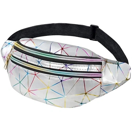 Сумка на пояс Harizma, цвет серебро, 3112 см_4