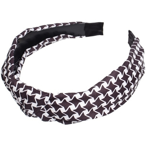 Ободок для волос МАРЦИПАН, пианто, ширина 2,8см, микс 4 цвета _5