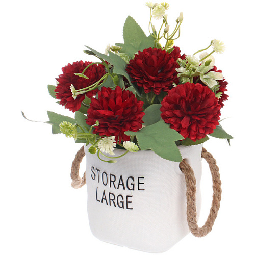 Цветочная композиция Мечта 1020см Хризантемы бордовые_3