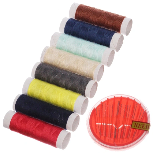 Швейный набор в ZIP упаковке с подвесом "Favorite Hous" (нитки и иголки)