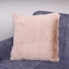 Чехол для декоративной подушки "SOFI", 43*43 см, иск. мех, цвет бежевый