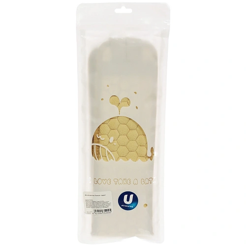 Мочалка для тела Premium - Laguna, цвет бежевый,  982см_6