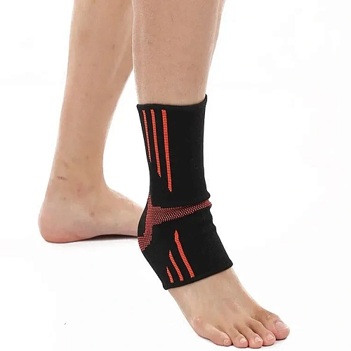 Суппорт голеностопа спортивный BS-7748, универсальный, 2 шт_3