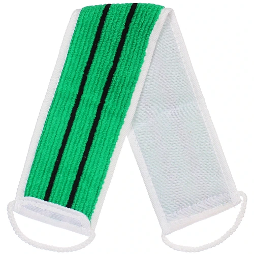 Мочалка для тела ULTRAMARINE VOLNA, комбинированная, цвет как на фото, 5910см (зип пакет и наклейка Ultramarine)✦_9