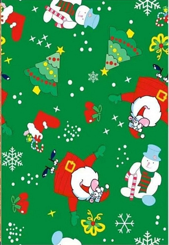 Полотенце кухонное "SPARKLE - Новогодний хоровод" 40*58 см, микрофибра 210 гр/м2
