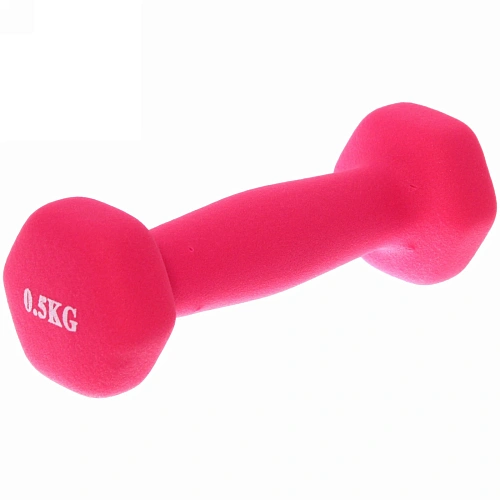 Гантель для фитнеса 0,5 кг, микс цветов