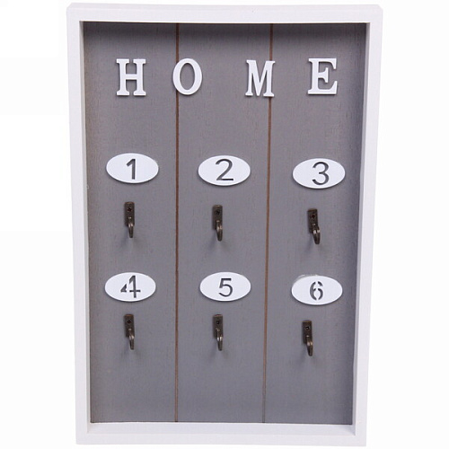 Ключница-панно Home 3020см 6 крючков WP07_4