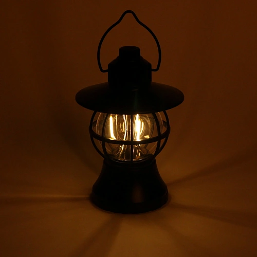 Фонарь кемпинговый подвесной 6 режимов 3LED+3TF, 1913 см 3хAA_10