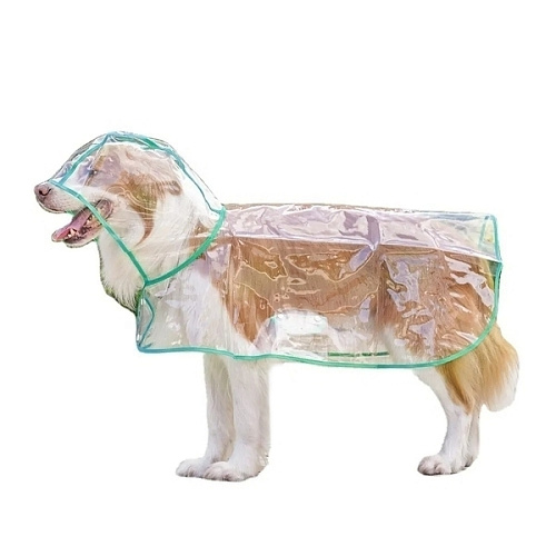 Дождевик для крупных пород собак KOMFORT, прозрачный, р 6XL_12